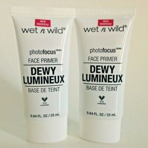 2 Wet n Wild PhotoFocus Dewy Face Primer Till Prim